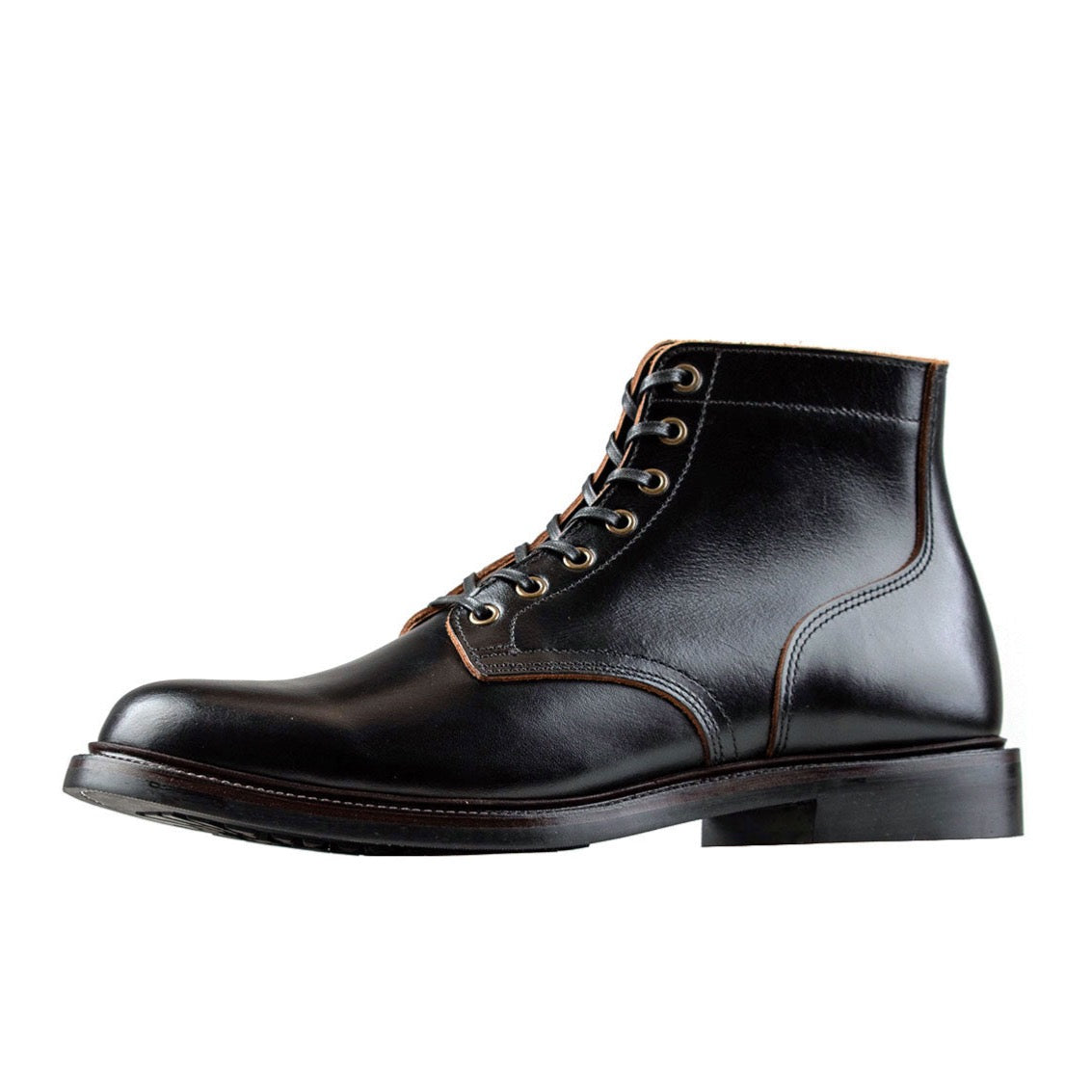 Plain Service Boot - luosjiet®boots -  Black TeaCore OTA Cowhide
