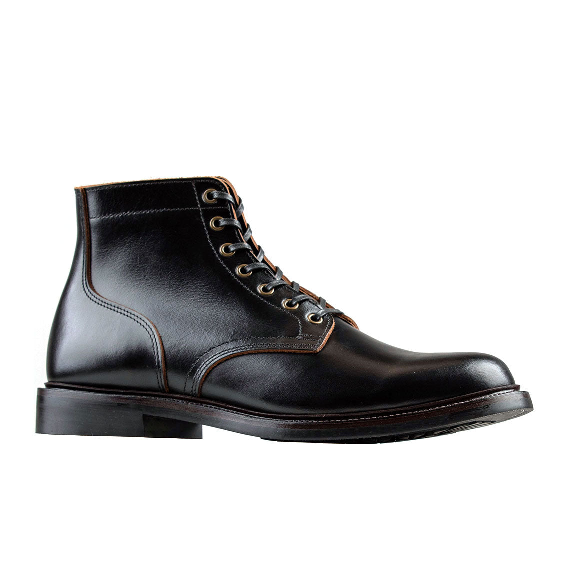 Plain Service Boot - luosjiet®boots -  Black TeaCore OTA Cowhide