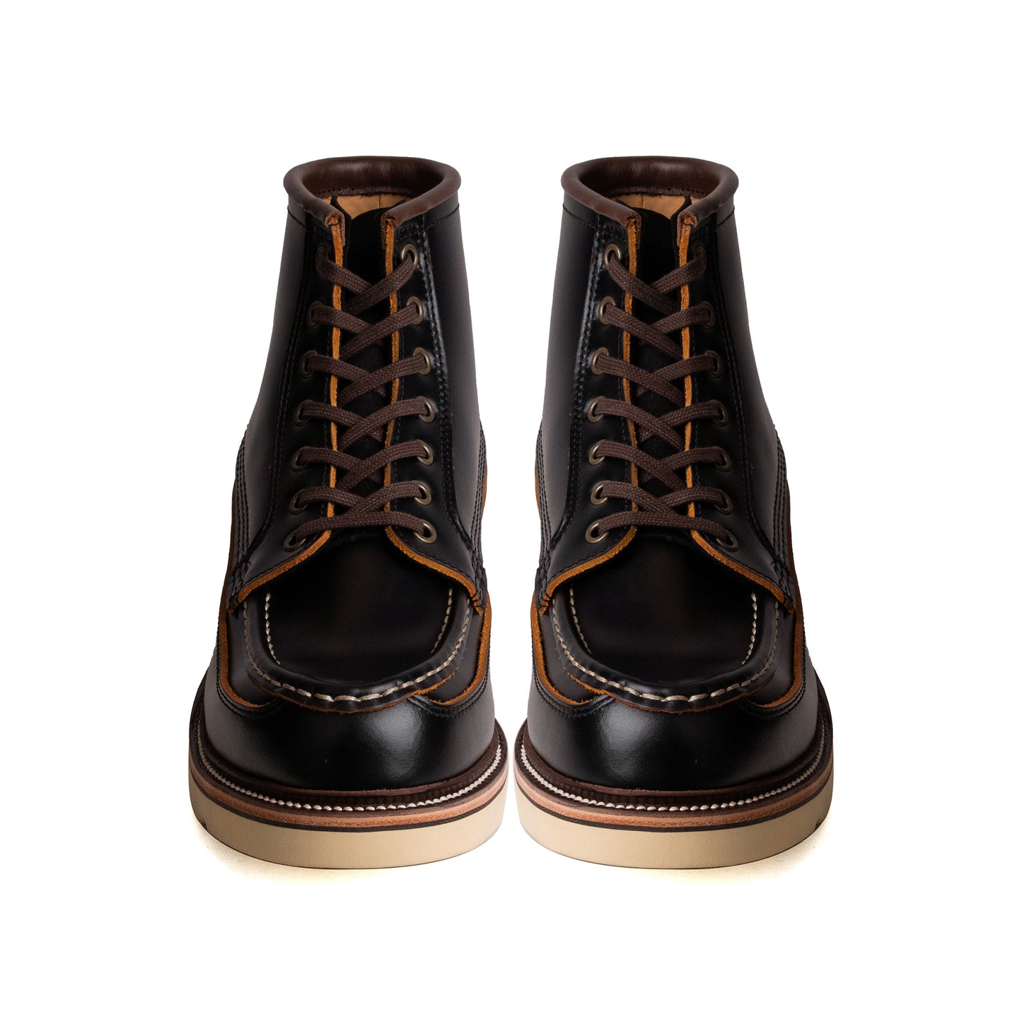 Rural MocToe Boot -luosjiet®boots - Black TeaCore OTA Cowhide
