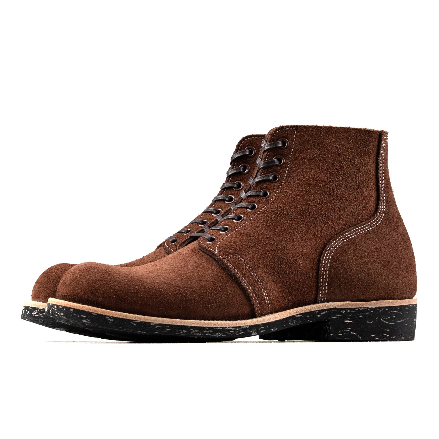 M1940 Boondoker Boot - luosjiet®boots MTO -  Brown Oiled Nubuck Reverse