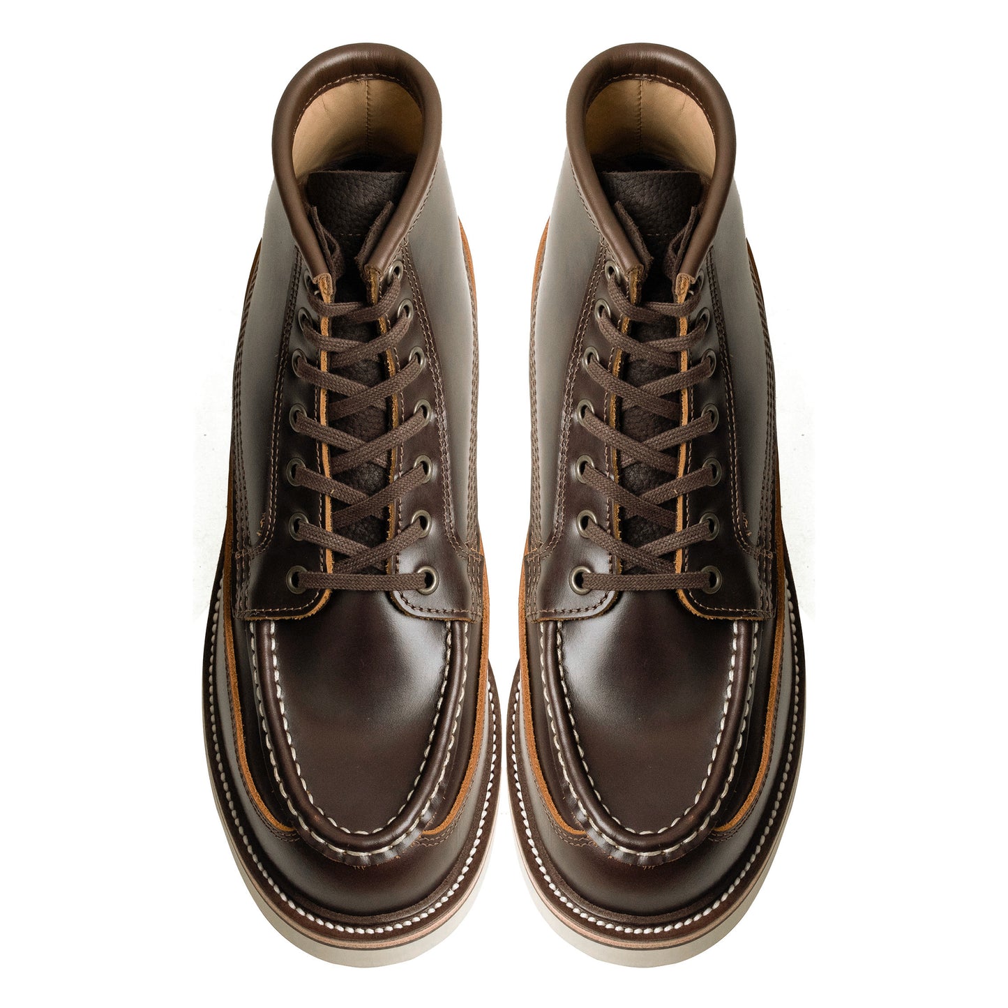 Rural MocToe Boot -luosjiet®boots - Brown TeaCore OTA Cowhide