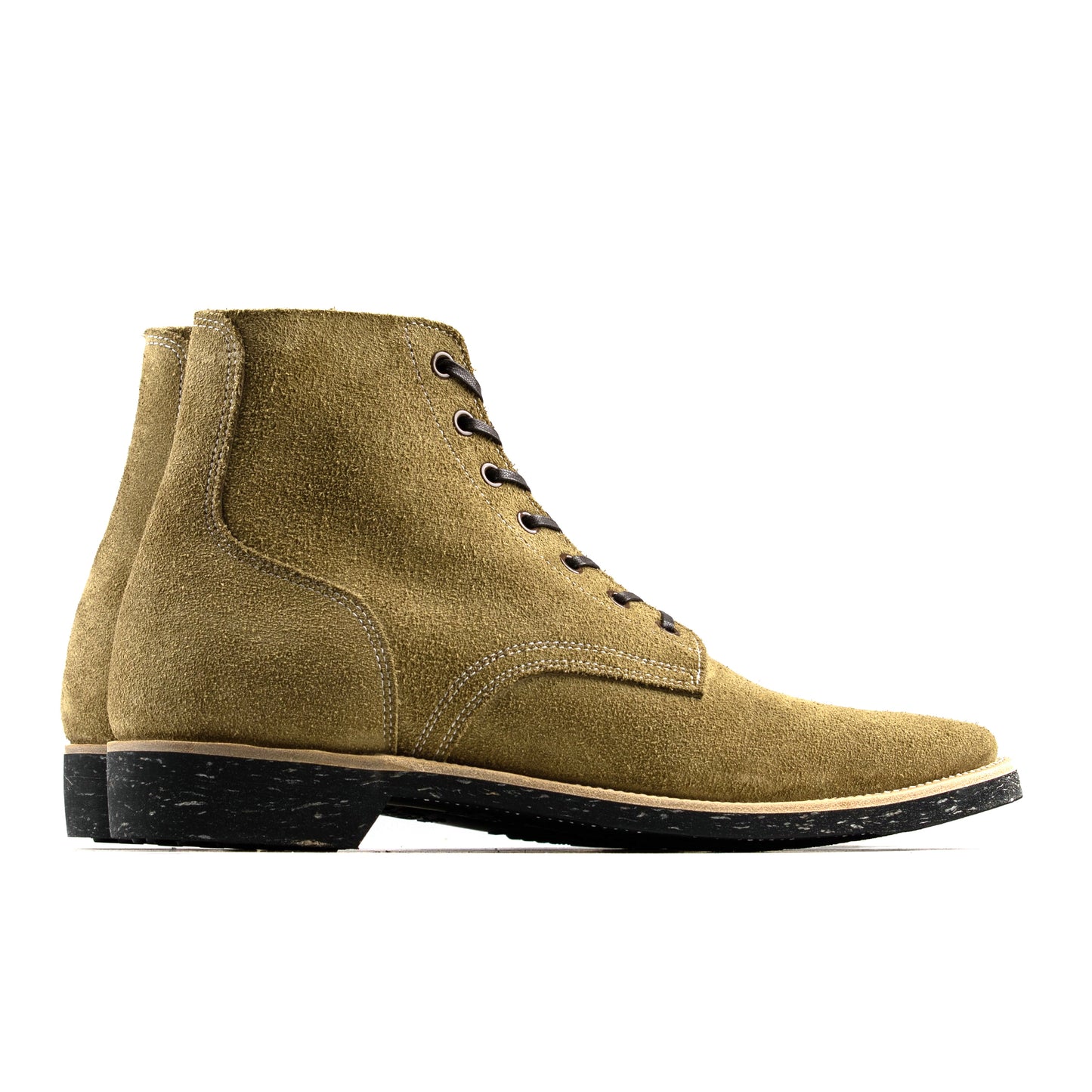 M1944 Boondoker Boot - luosjiet®boots -  Olive Oiled Nubuck Reverse(German)