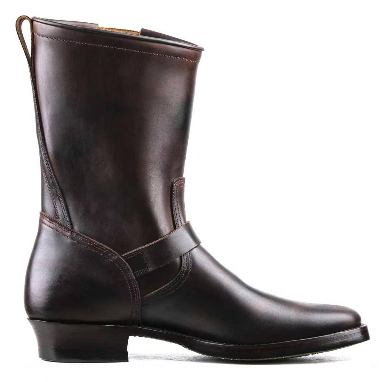 Engineer Boot EG02 - luosjiet®boots MTO - TeaCore (Hand Dyed) Oiled Nubuck
