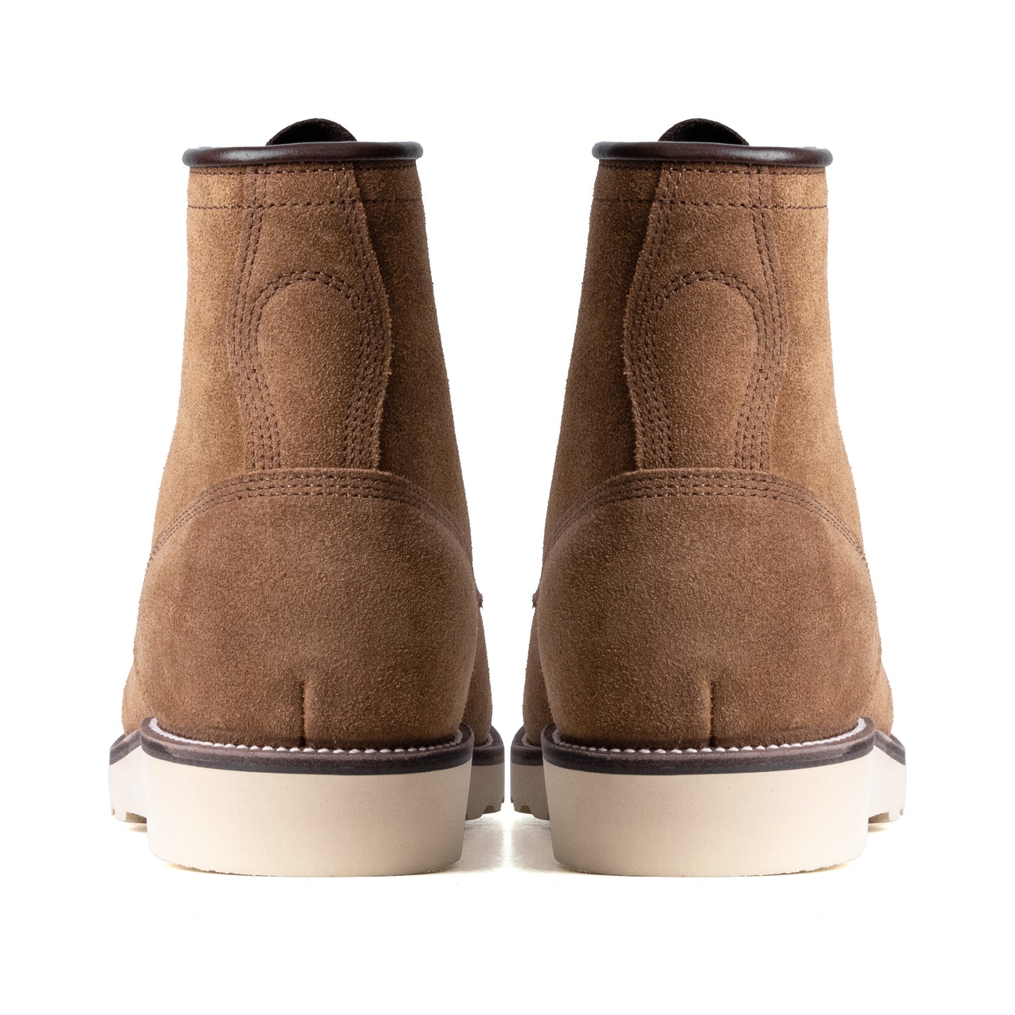 City MocToe Boot -luosjiet®boots - Tan Oiled Nubuck Reverse(German)