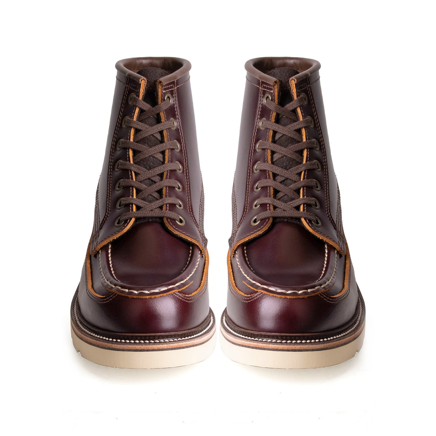 Rural MocToe Boot -luosjiet®boots - Dark Wine TeaCore OTA Cowhide