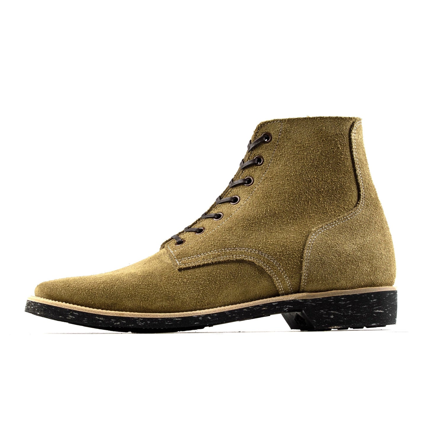 M1944 Boondoker Boot - luosjiet®boots -  Olive Oiled Nubuck Reverse(German)