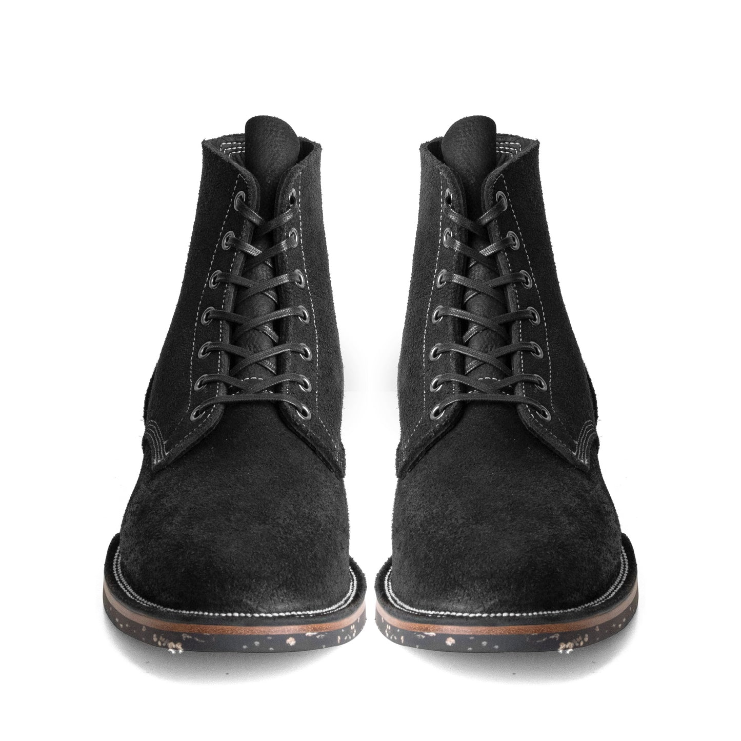 M1930 Boondoker Boot - luosjiet®boots -  Black Oiled Nubuck Reverse(German)