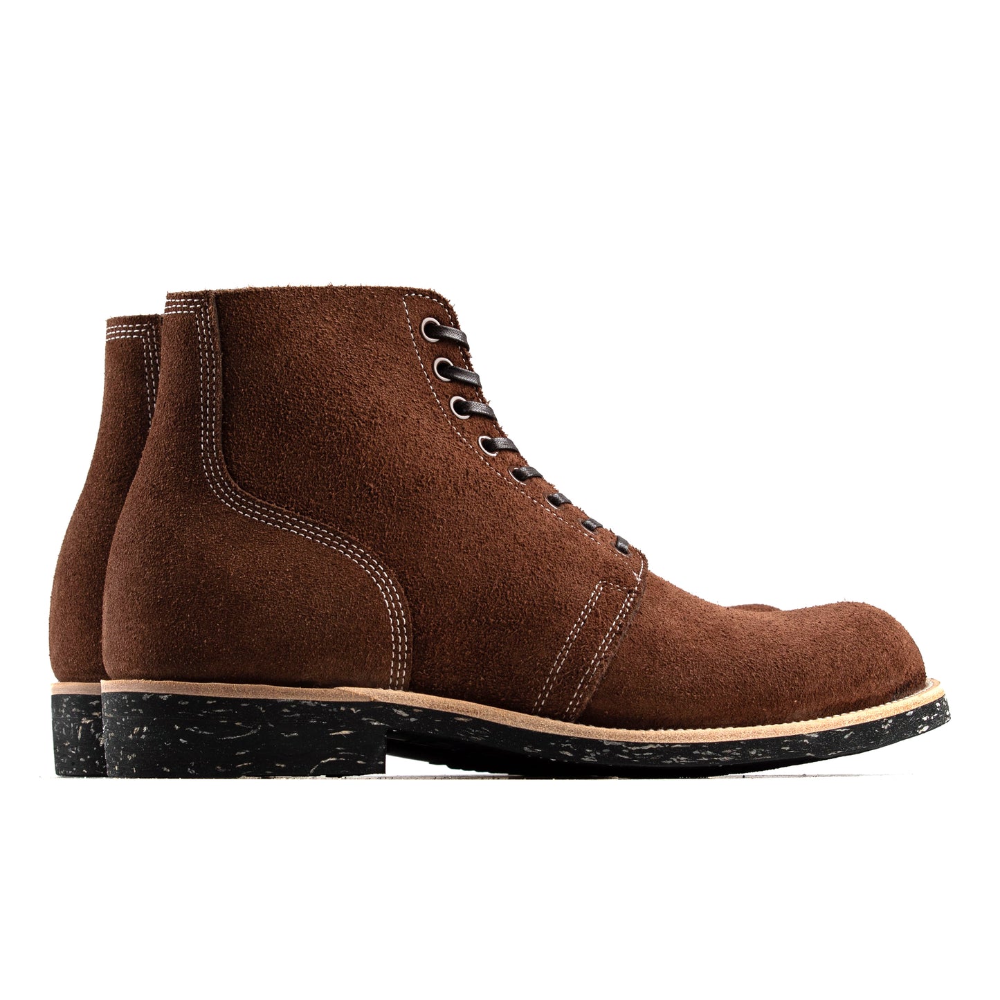 M1940 Boondoker Boot - luosjiet®boots MTO -  Brown Oiled Nubuck Reverse