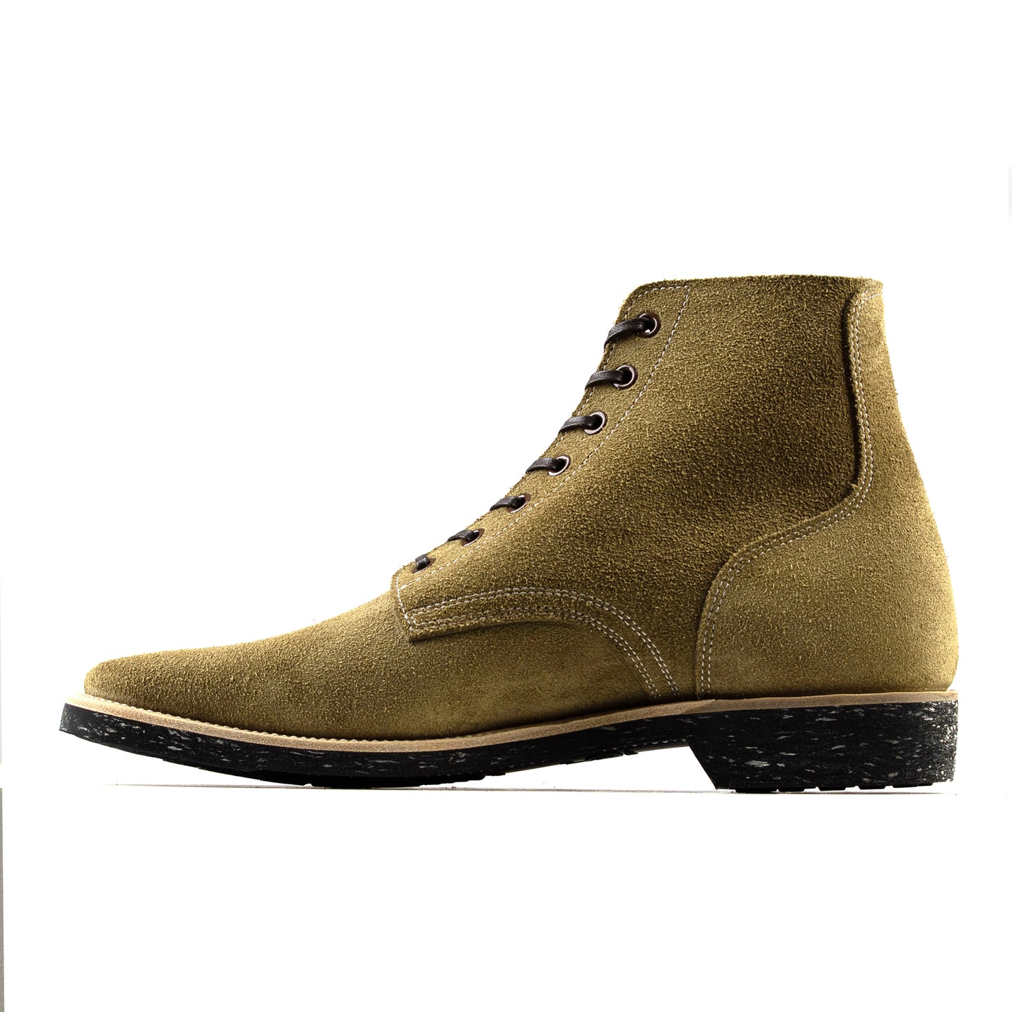M1944 Boondoker Boot - luosjiet®boots -  Olive Oiled Nubuck Reverse(German)