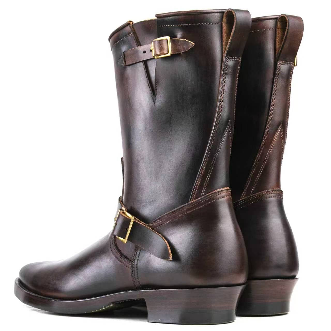 Engineer Boot EG02 - luosjiet®boots MTO - TeaCore (Hand Dyed) Oiled Nubuck