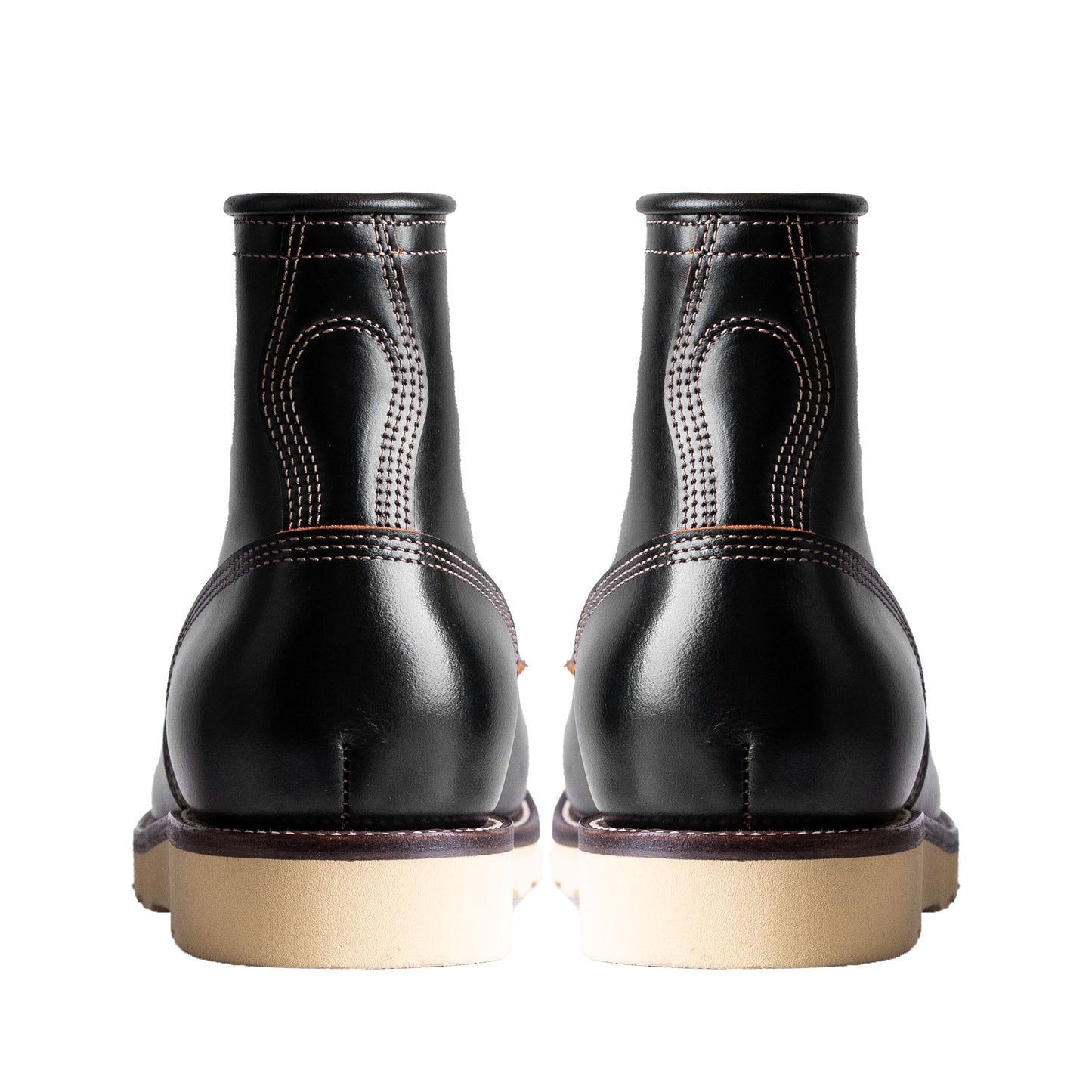City MocToe Boot -luosjiet®boots - Black TeaCore OTA Cowhide