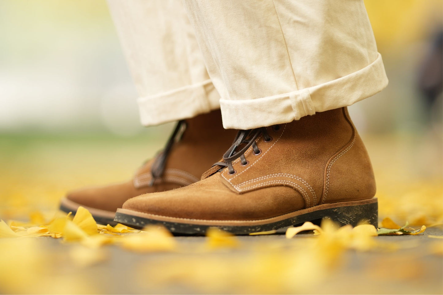 M1944 Boondoker Boot - luosjiet®boots MTO -  Tan Oiled Nubuck Reverse(German)