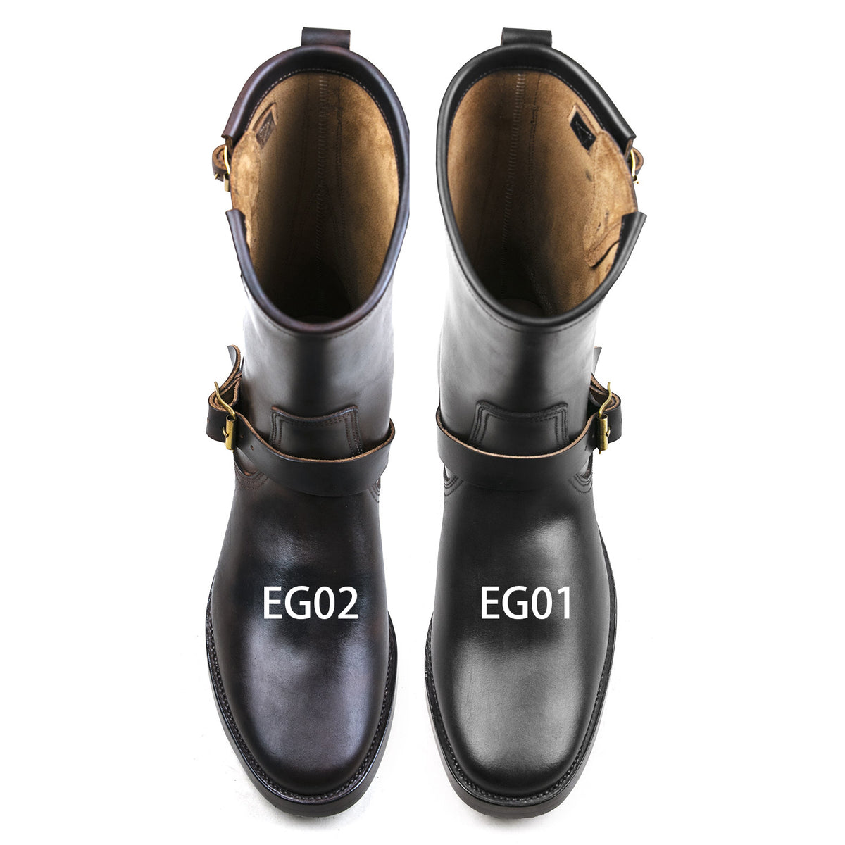 Engineer Boot EG01 - luosjiet®boots MTO - TeaCore (Hand Dyed) Oiled Nubuck（German）
