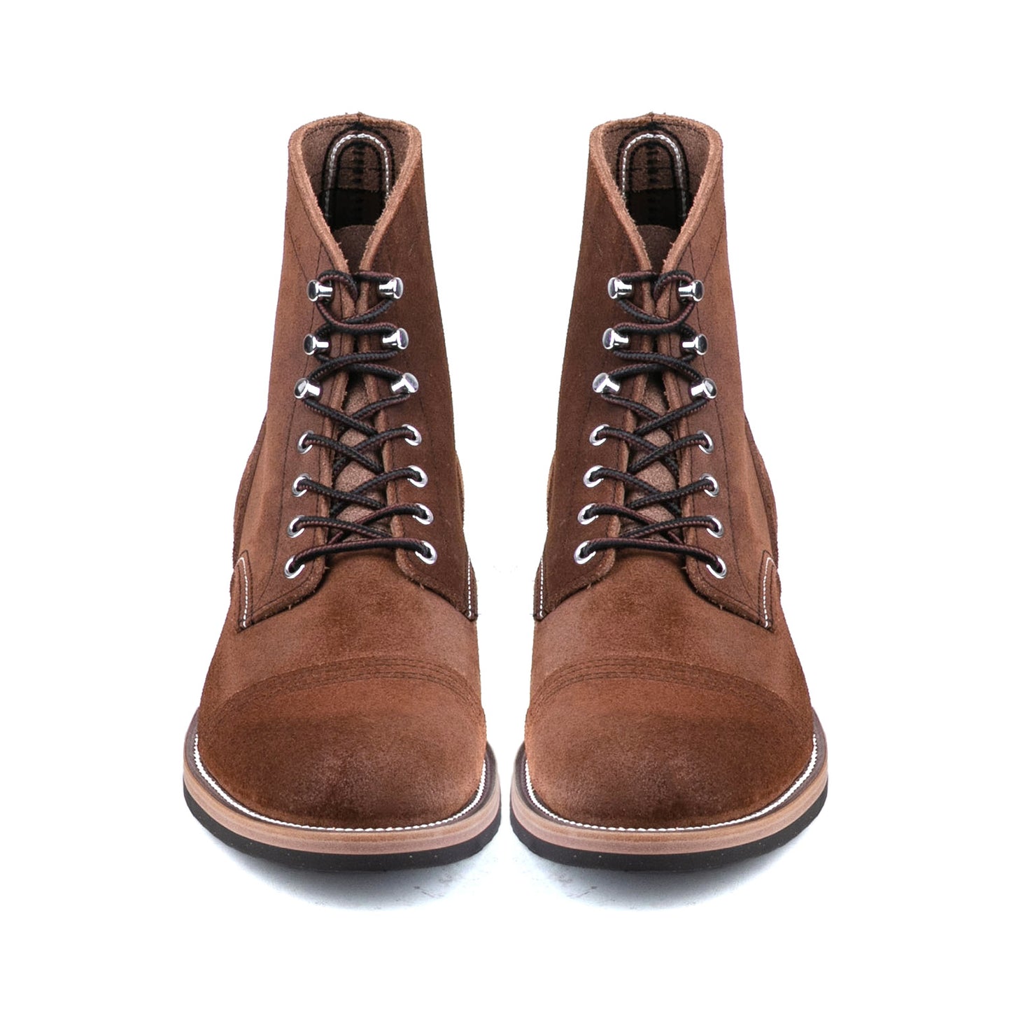 Classic Paratroop Boots Plus Version - luosjiet®boots -  Dark Brown Oiled Cowhide Reverse