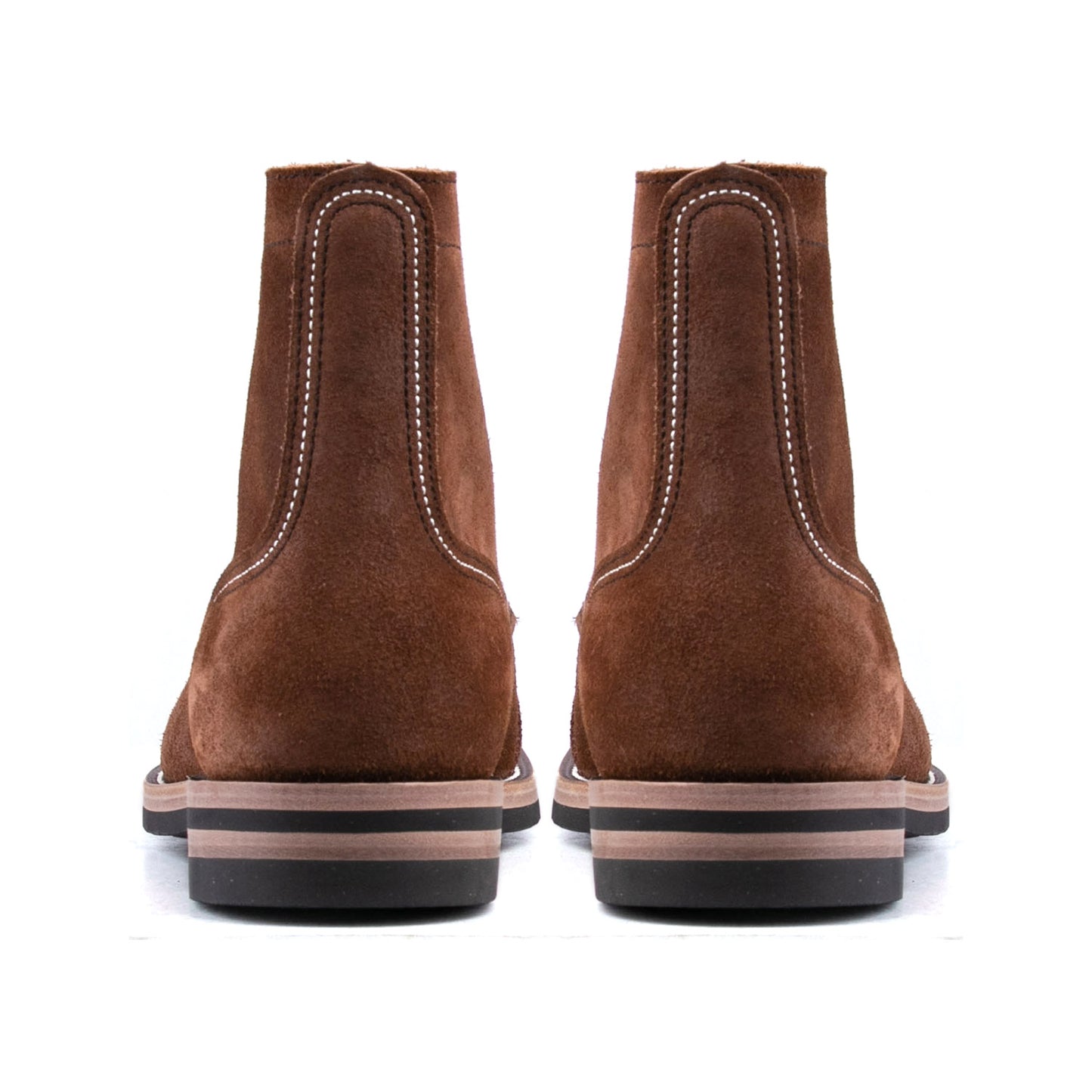 Classic Paratroop Boots Plus Version - luosjiet®boots -  Dark Brown Oiled Cowhide Reverse