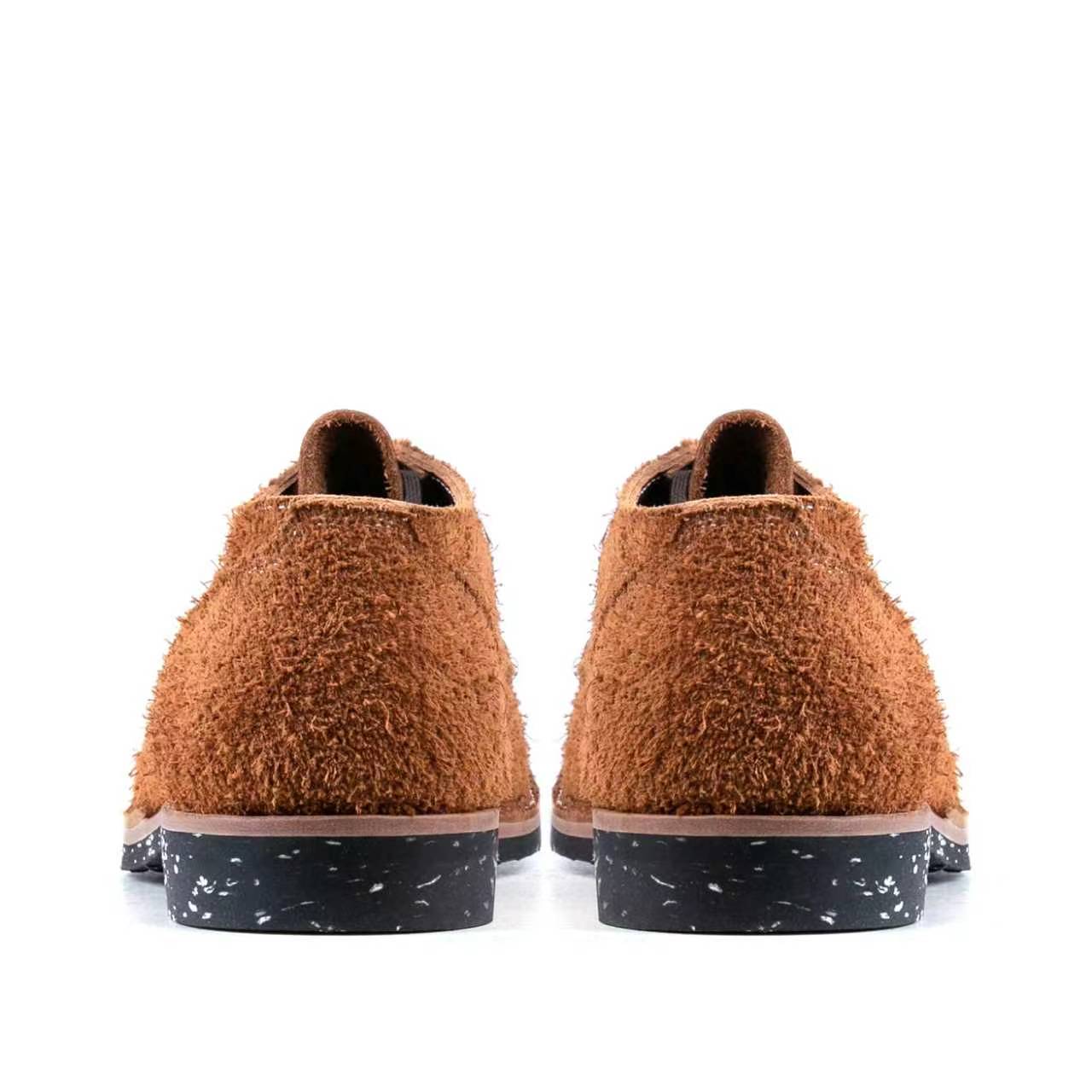 T.G.Escape Boondoker Shoes - luosjiet®boots - Yellow Brown Oiled  Cowhide Reverse(Long Hair)