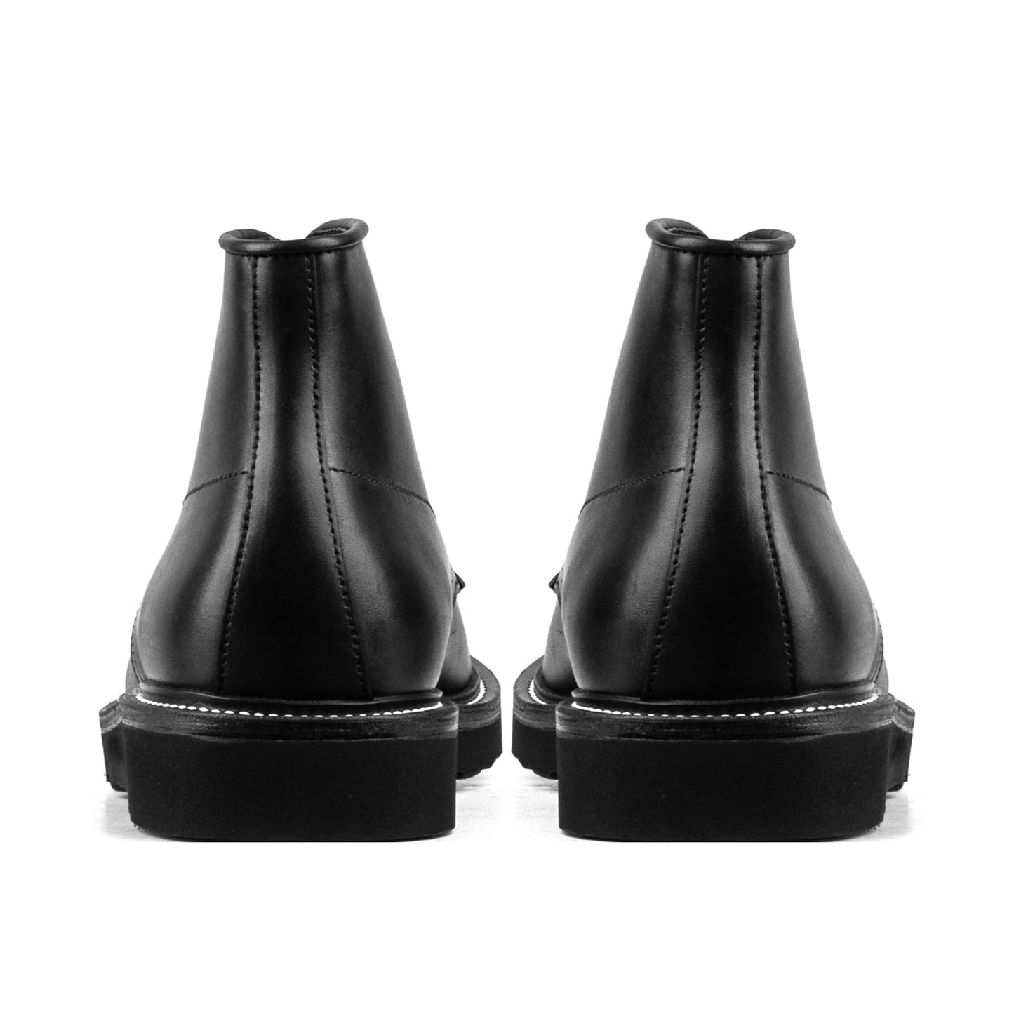 Indiana MocToe Boot - luosjiet®boots - Black Full Grain Cowhide