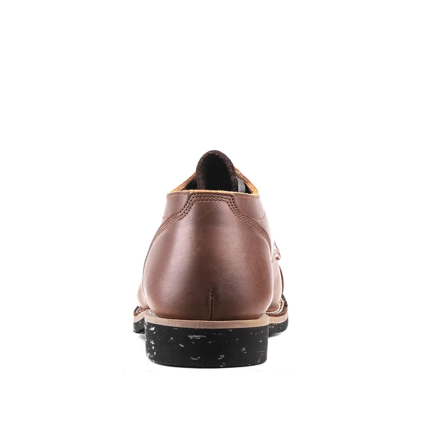 CapToe Service Shoe - luosjiet®shoes - Brown Full Grain Cowhide