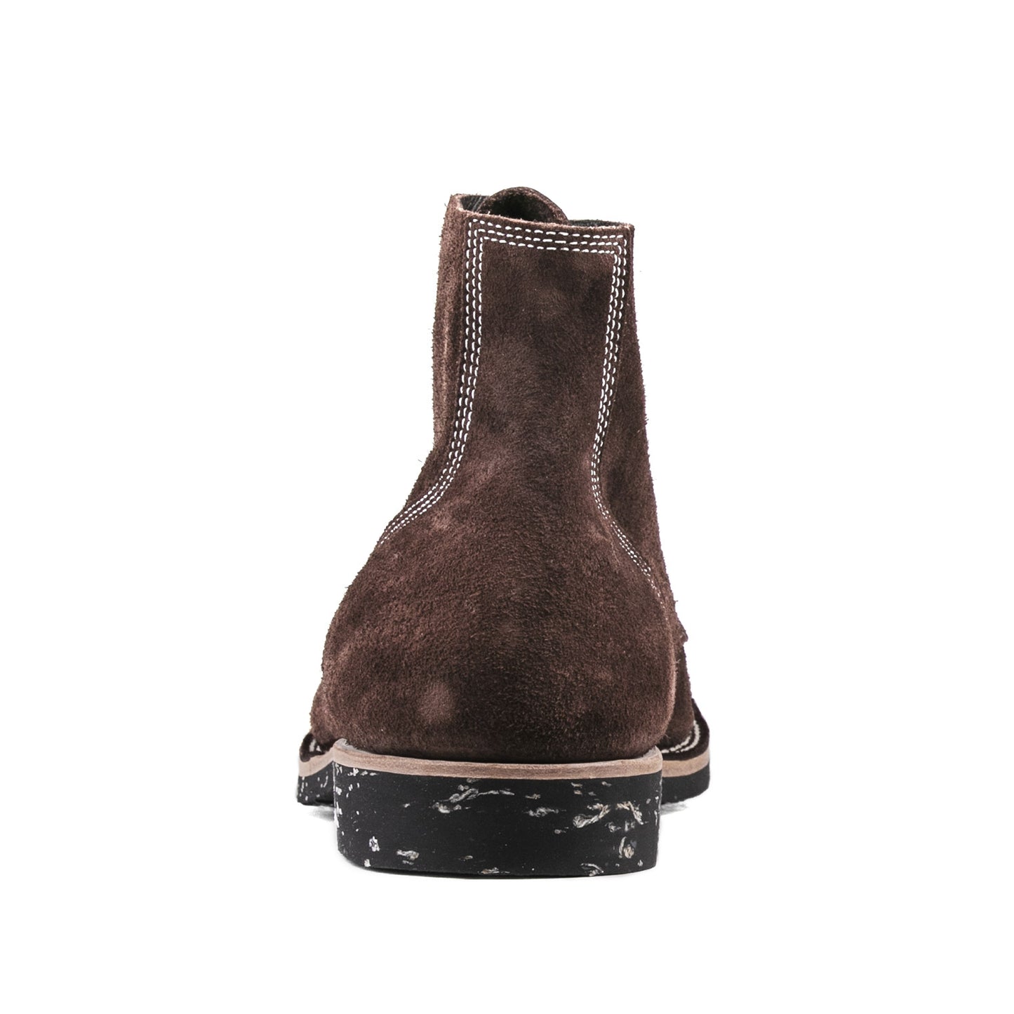 T.G.Escape Boondoker Boot - luosjiet®boots - Dark Brown Oiled  Cowhide Reverse(Short Hair)
