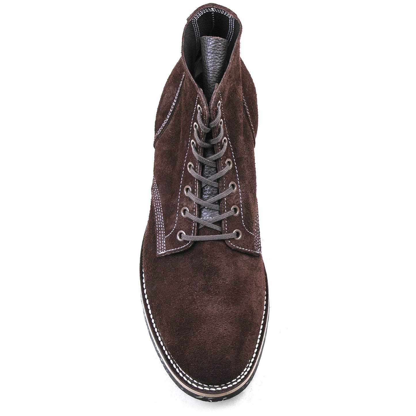 T.G.Escape Boondoker Boot - luosjiet®boots - Dark Brown Oiled  Cowhide Reverse(Short Hair)