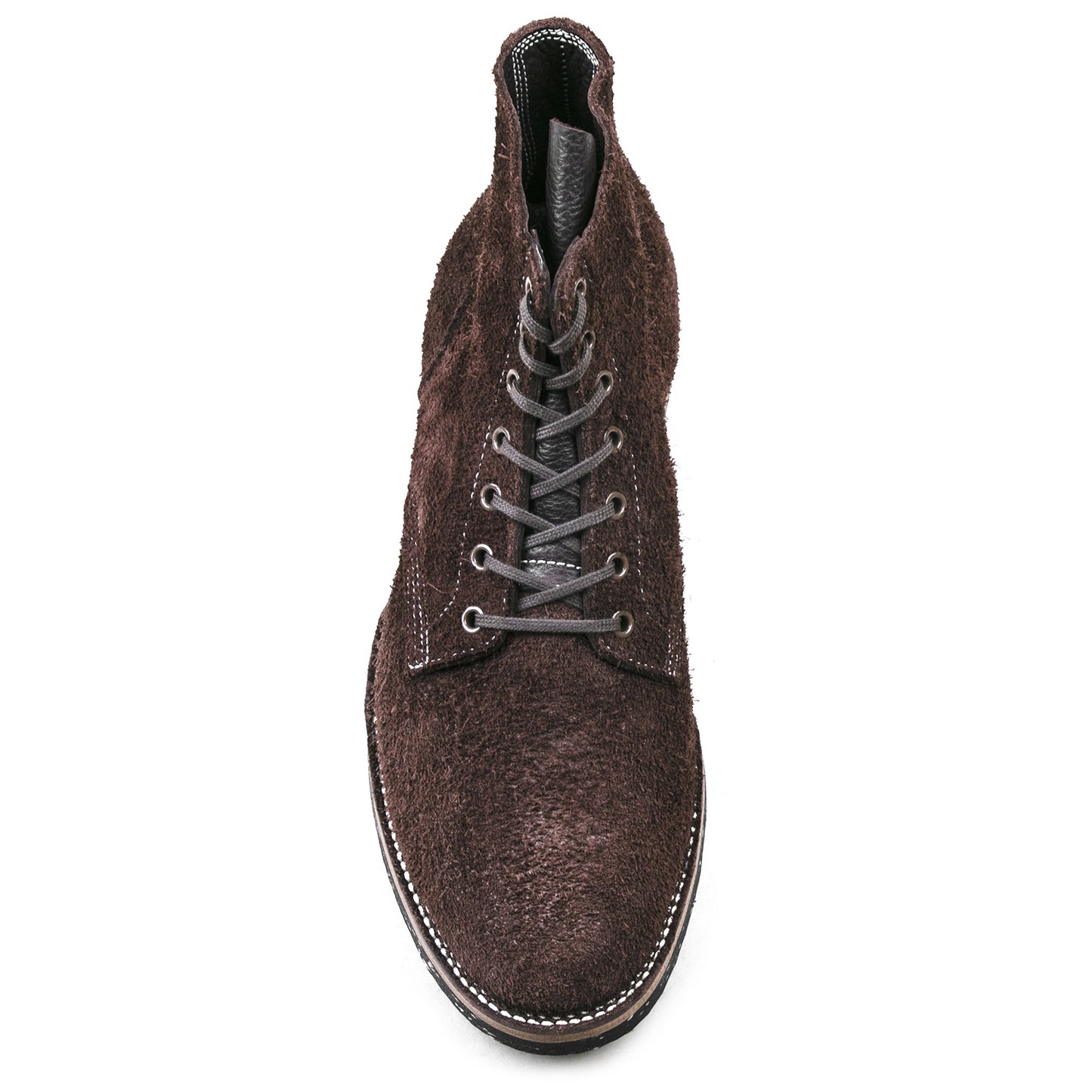 T.G.Escape Boondoker Boot - luosjiet®boots - Dark Brown Oiled  Cowhide Reverse(Long hair)