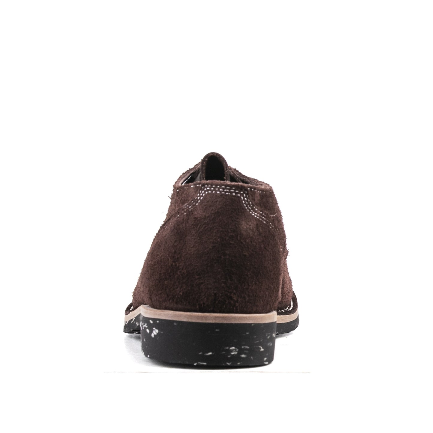 T.G.Escape Boondoker Shoes - luosjiet®boots - Dark Brown Oiled  Cowhide Reverse(Short Hair)