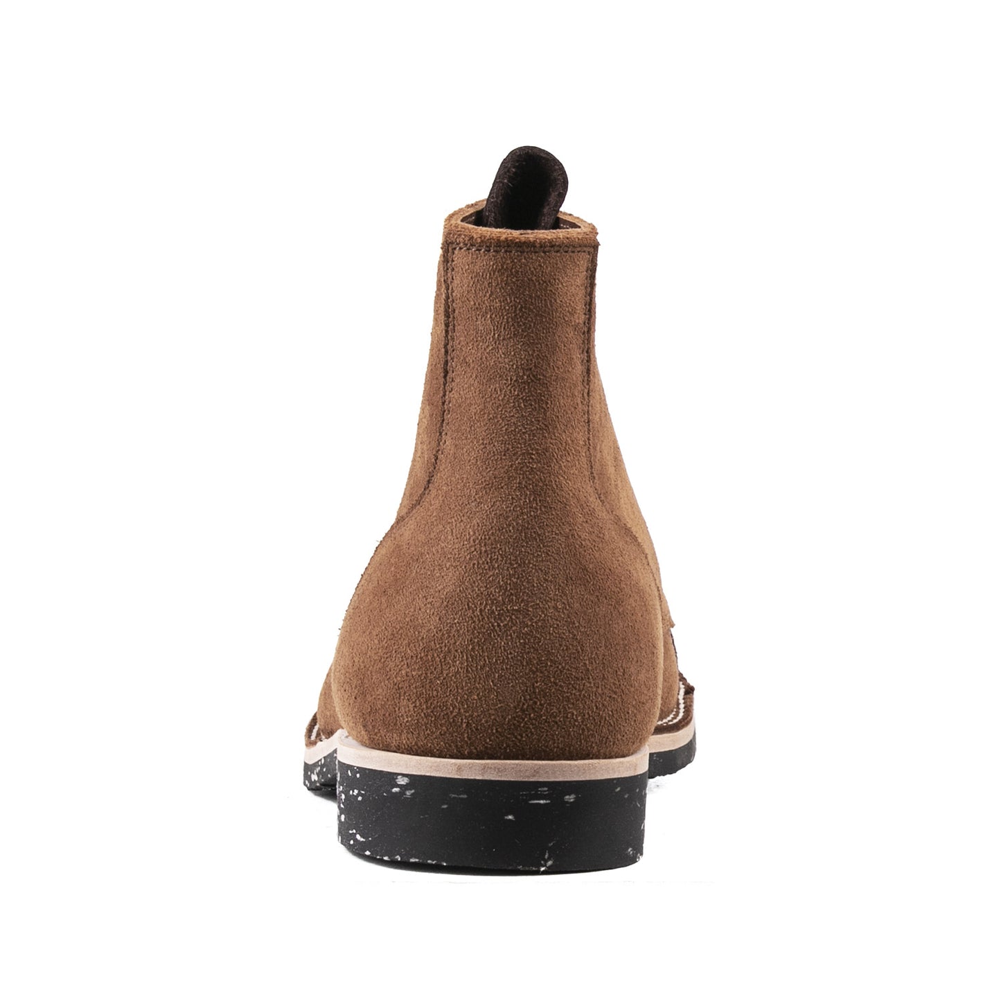 CapToe Service Boot(Brock) - luosjiet®boots - Brown Full Grain Cowhide Reverse
