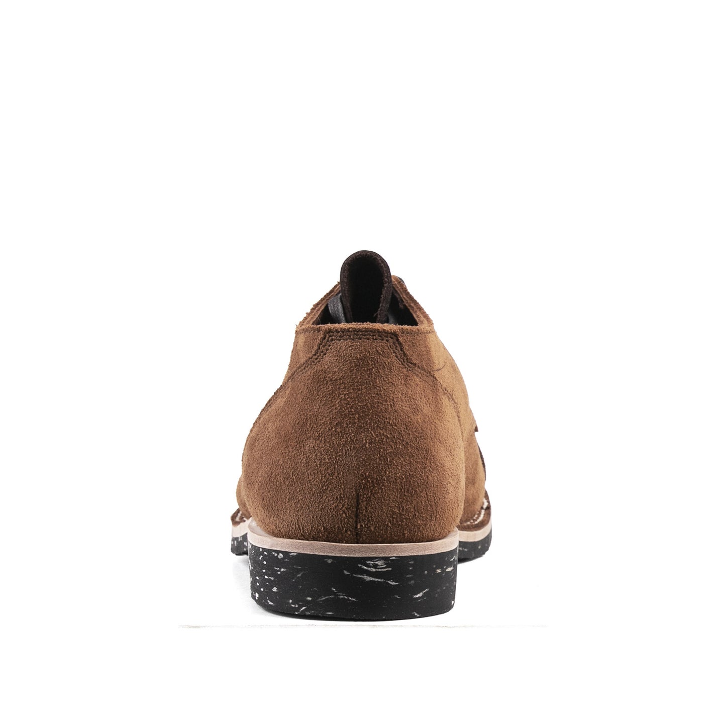 CapToe Service Shoe - luosjiet®shoes - Brown Full Grain Cowhide Reverse