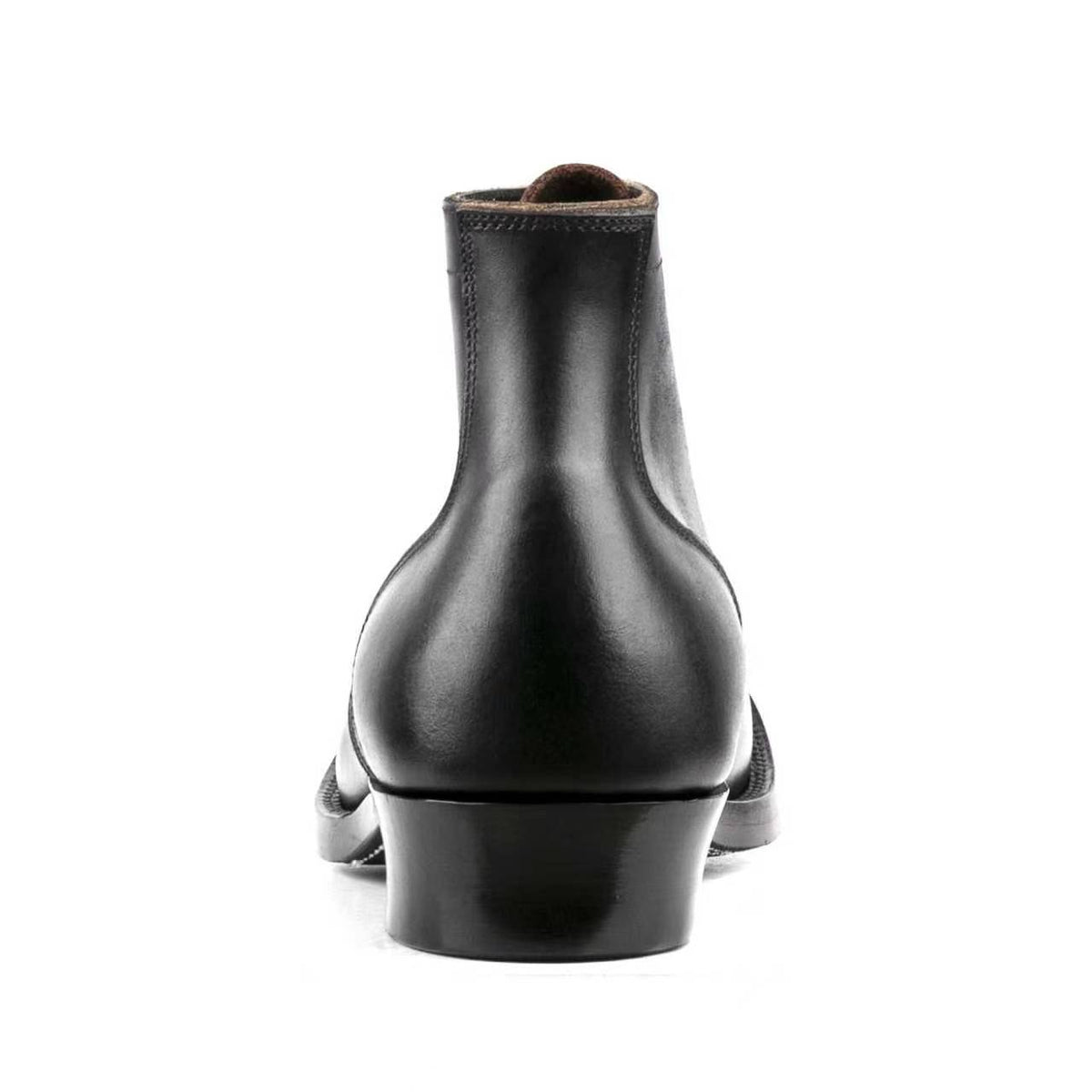 Plain Toe Miner Boot - luosjiet®boots MTO - TeaCore (Hand Dyed) Oiled Nubuck（German）