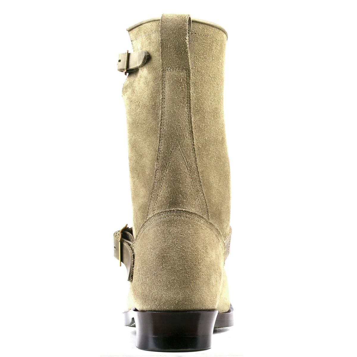 Engineer Boot EG01 - luosjiet®boots MTO - Olive Oiled Nubuck Reverse(German)