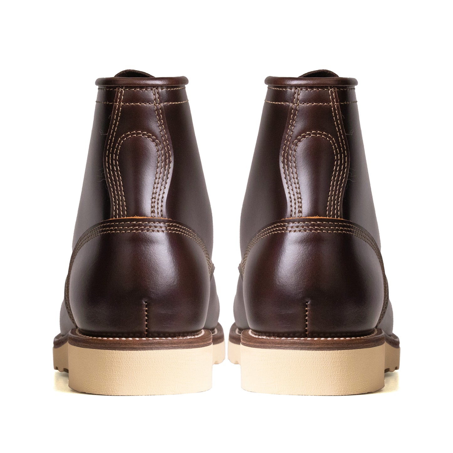 City MocToe Boot -luosjiet®boots - Brown TeaCore OTA Cowhide
