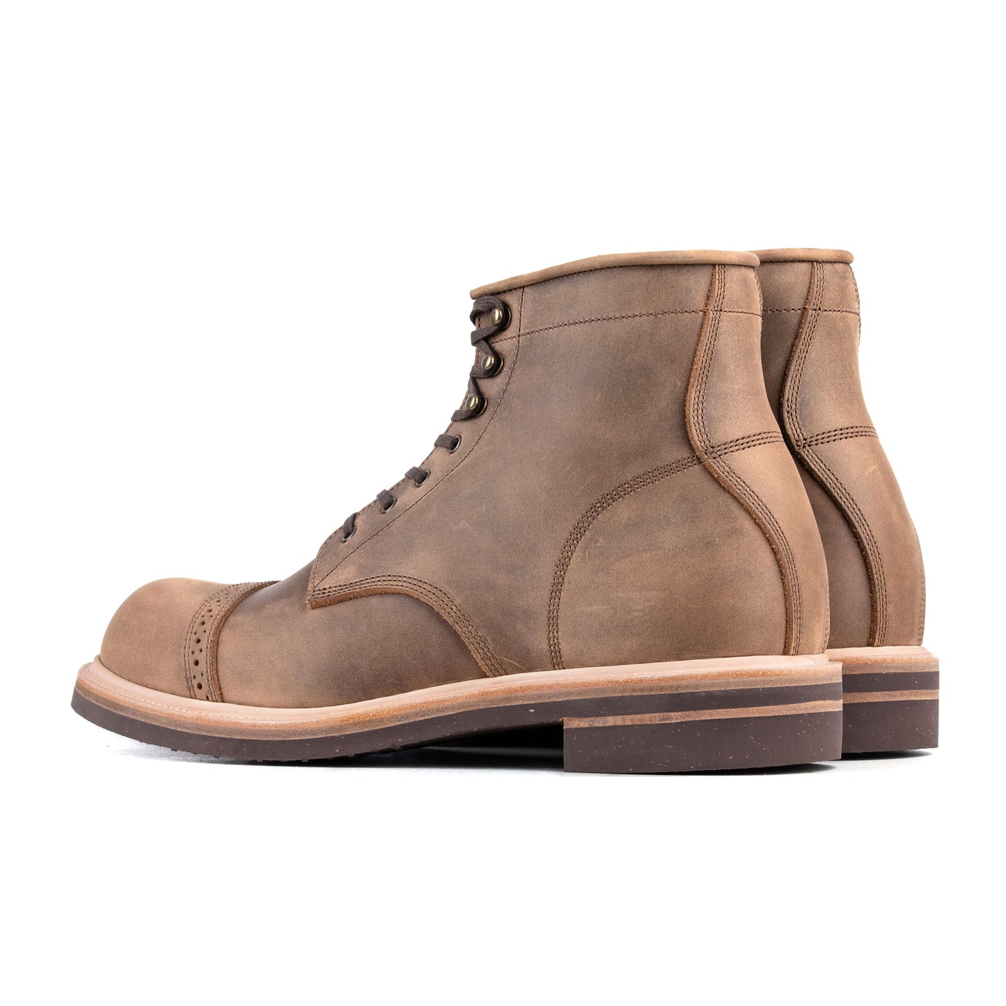 Fight Boot -luosjiet®boots - Tan oiled Nubuck(German）