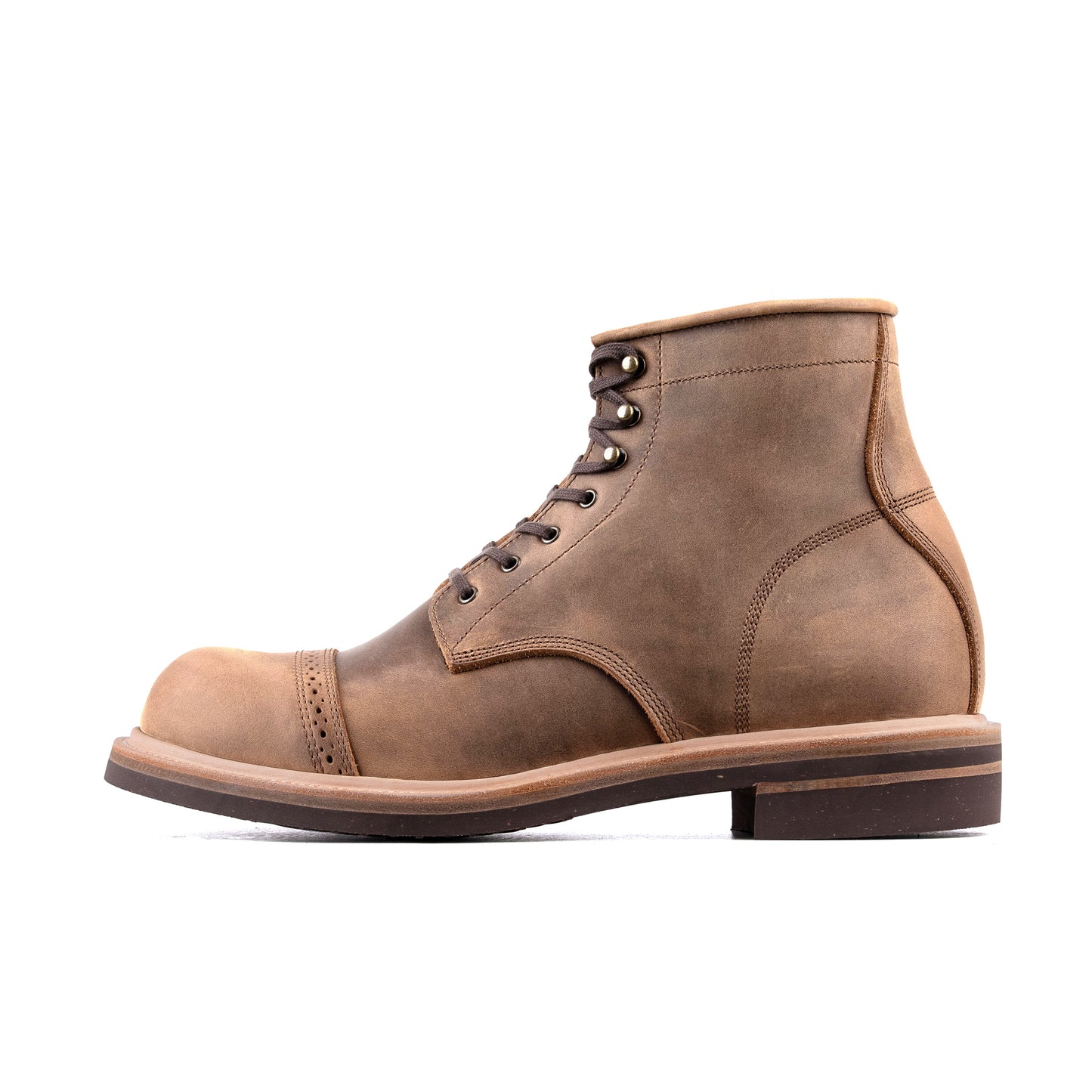 Fight Boot -luosjiet®boots - Tan oiled Nubuck(German）