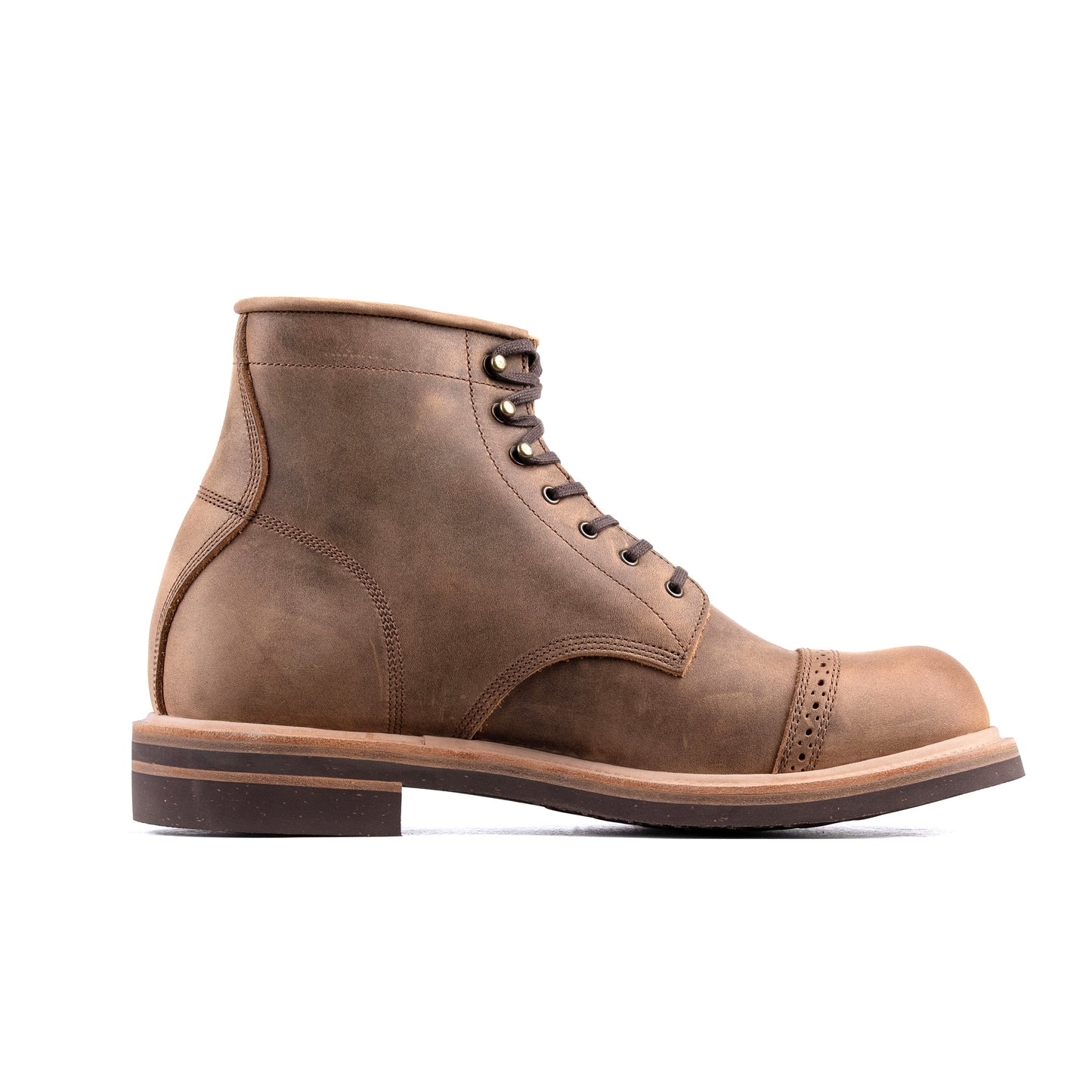 Fight Boot -luosjiet®boots - Tan oiled Nubuck(German）