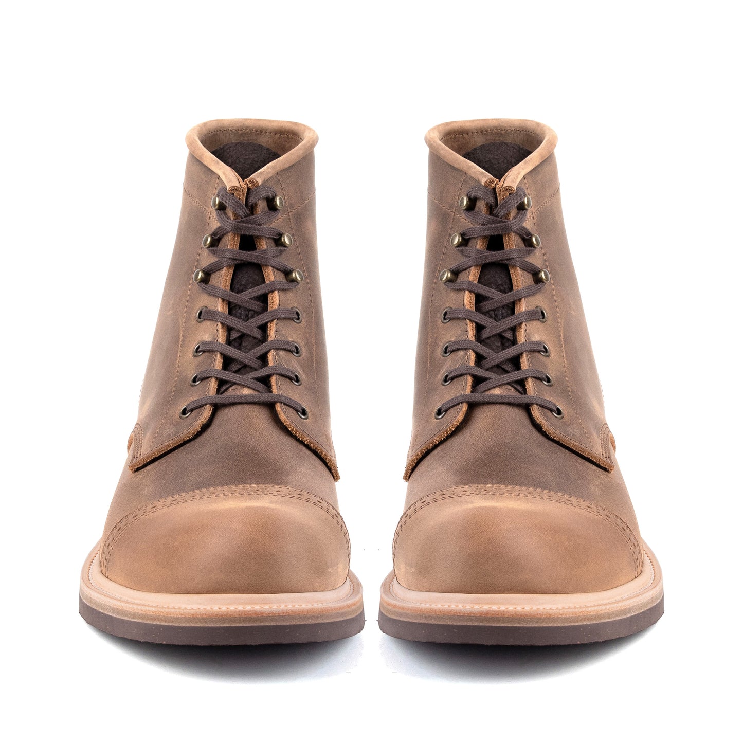 Fight Boot -luosjiet®boots - Tan oiled Nubuck(German）