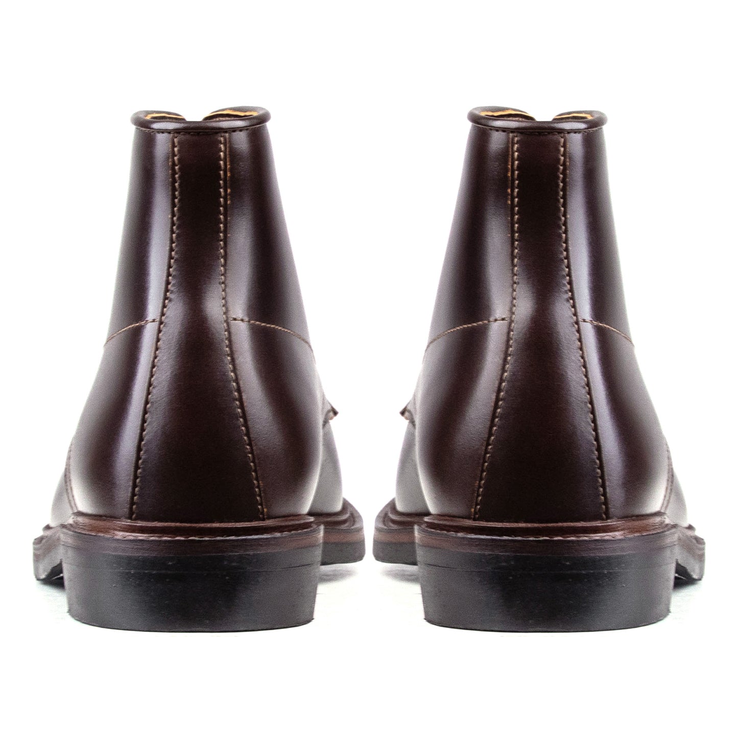 Classic V-Tip Boot -luosjiet®boots - Dark Brown TeaCore Smooth Cowhide