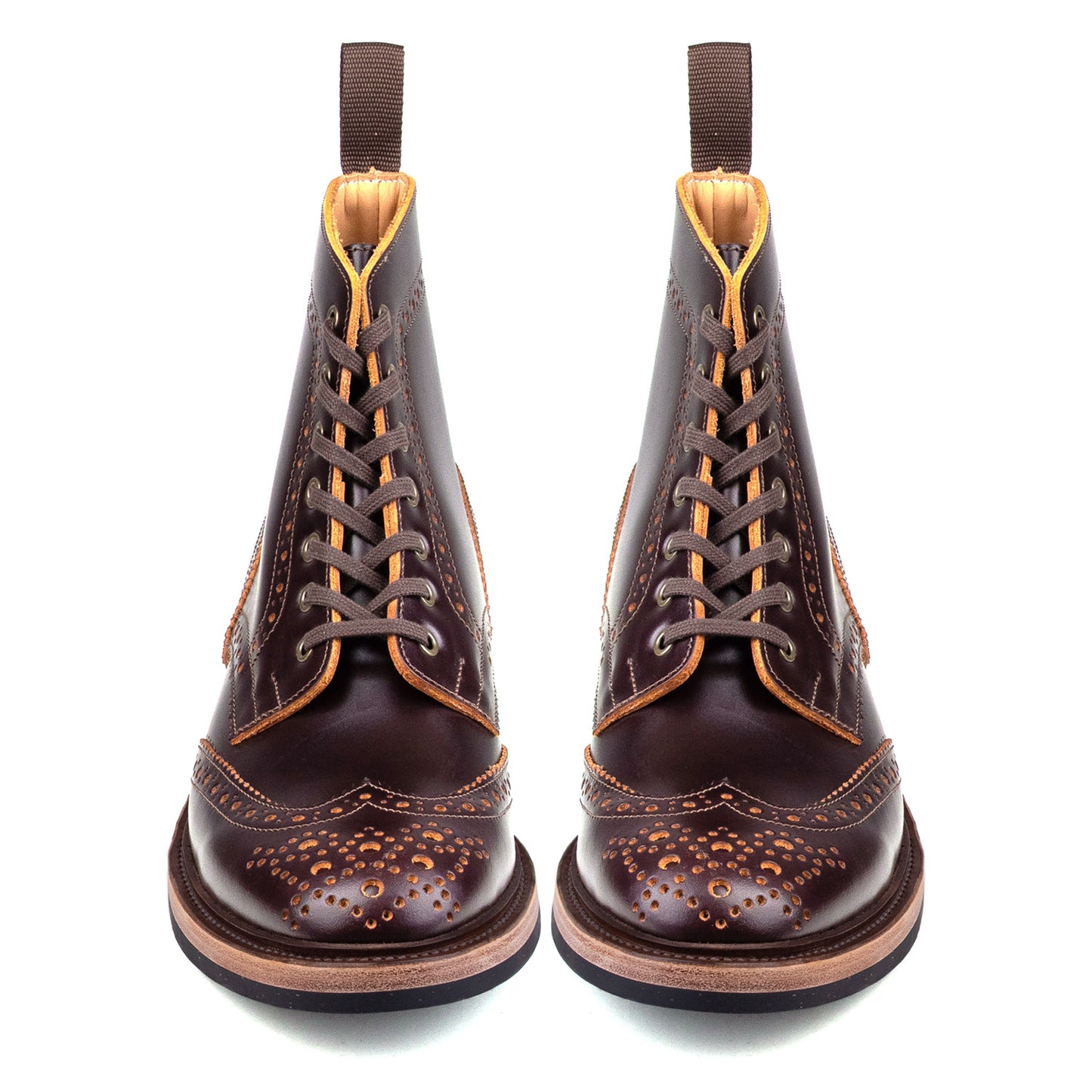 Rural Block Boot - luosjiet®boots -  Wine TeaCore Smooth Cowhide