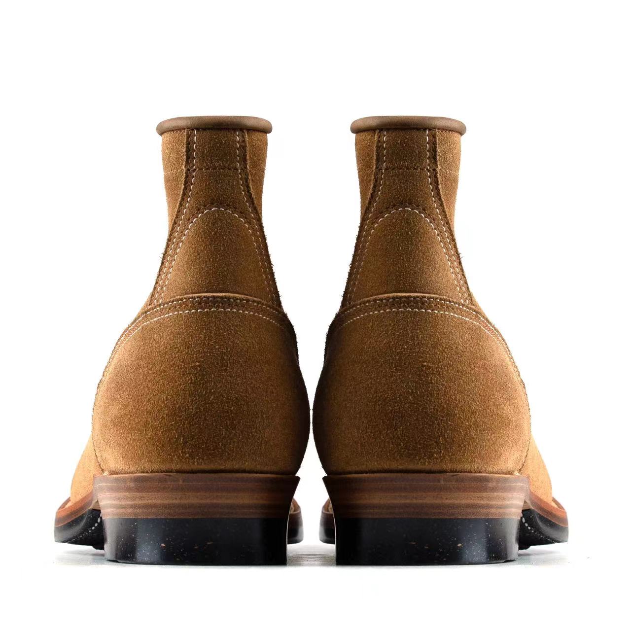 Monkey Boot M01 - luosjiet®boots MTO -  Tan Oiled Nubuck Reverse(German)
