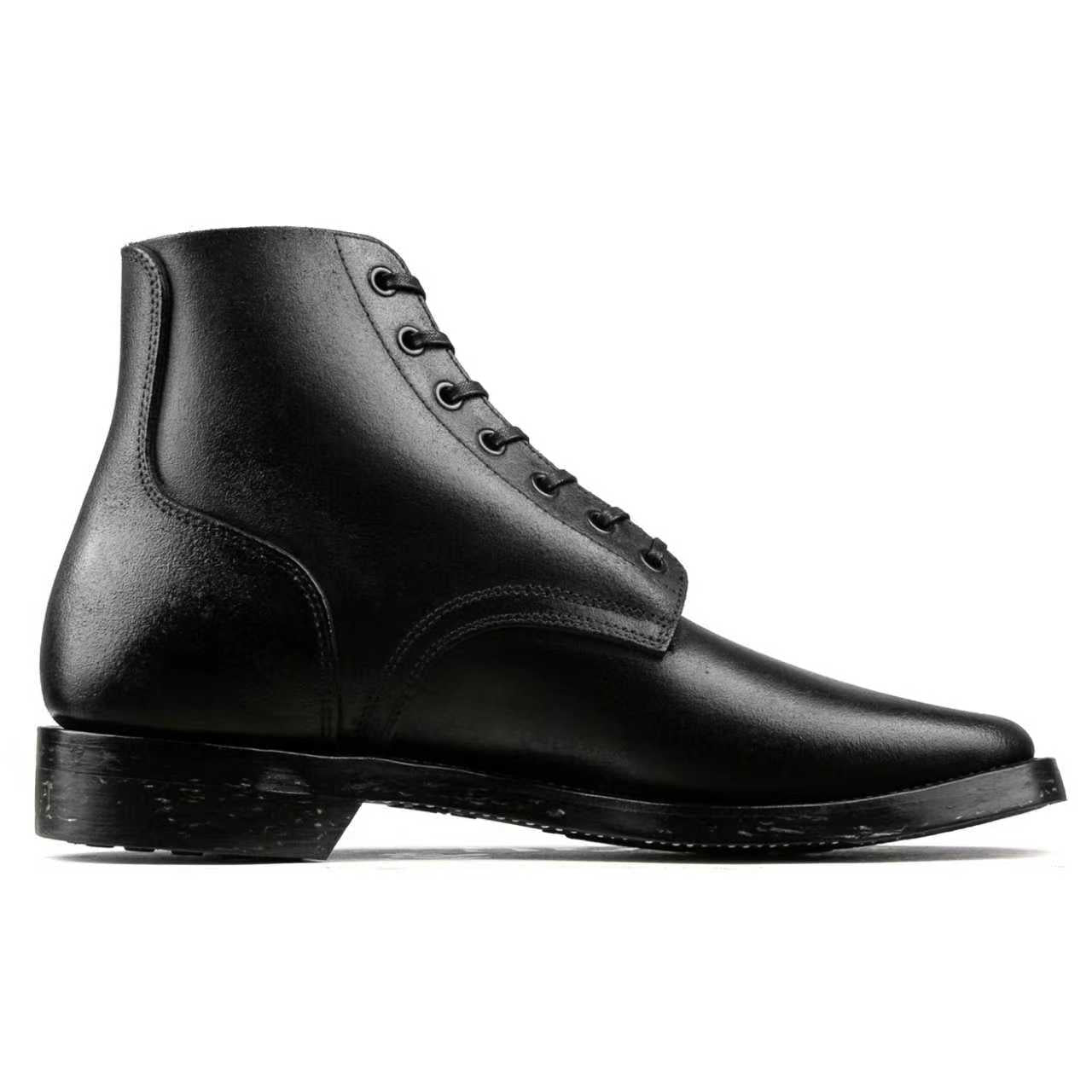M1944 Boondoker Boot - luosjiet®boots MTO -  Black Hand-made waxing Nubuck Reverse