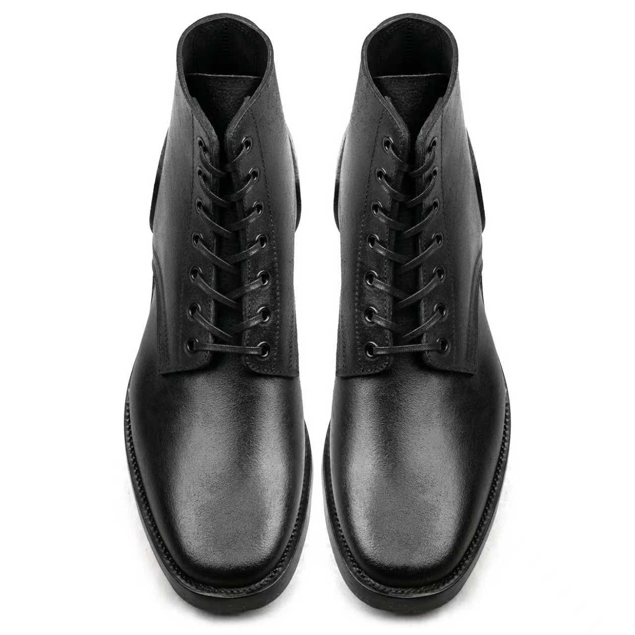 M1944 Boondoker Boot - luosjiet®boots MTO -  Black Hand-made waxing Nubuck Reverse