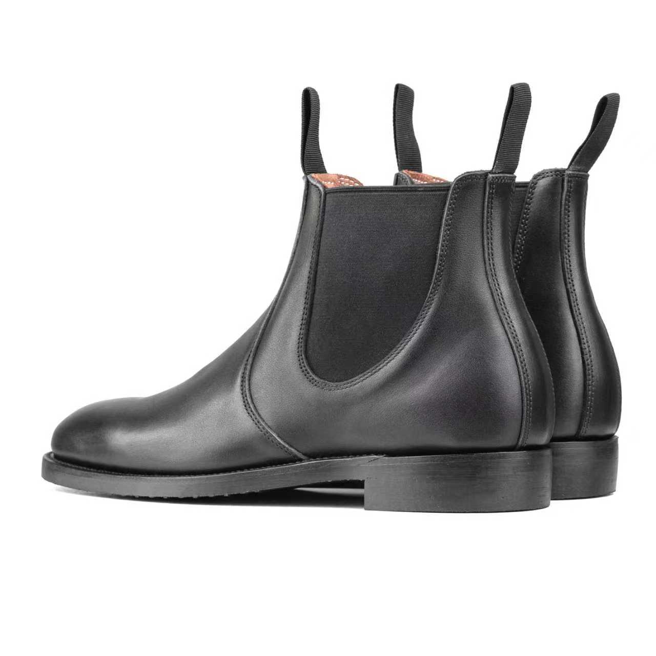Classic Chelsea Boot - luosjiet®boots - Black Grain Cowhide