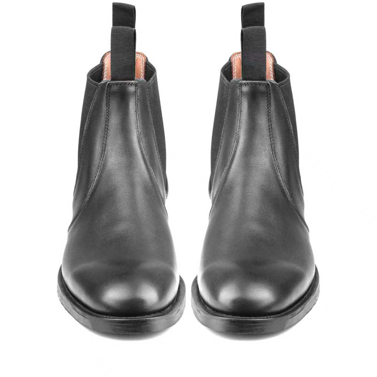 Classic Chelsea Boot - luosjiet®boots - Black Grain Cowhide