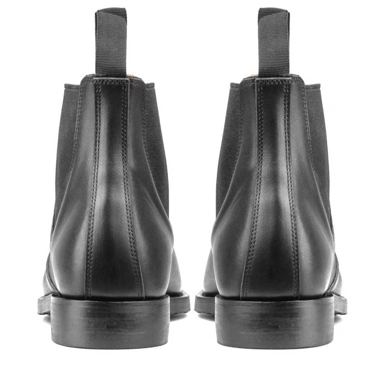Classic Chelsea Boot - luosjiet®boots - Black Grain Cowhide