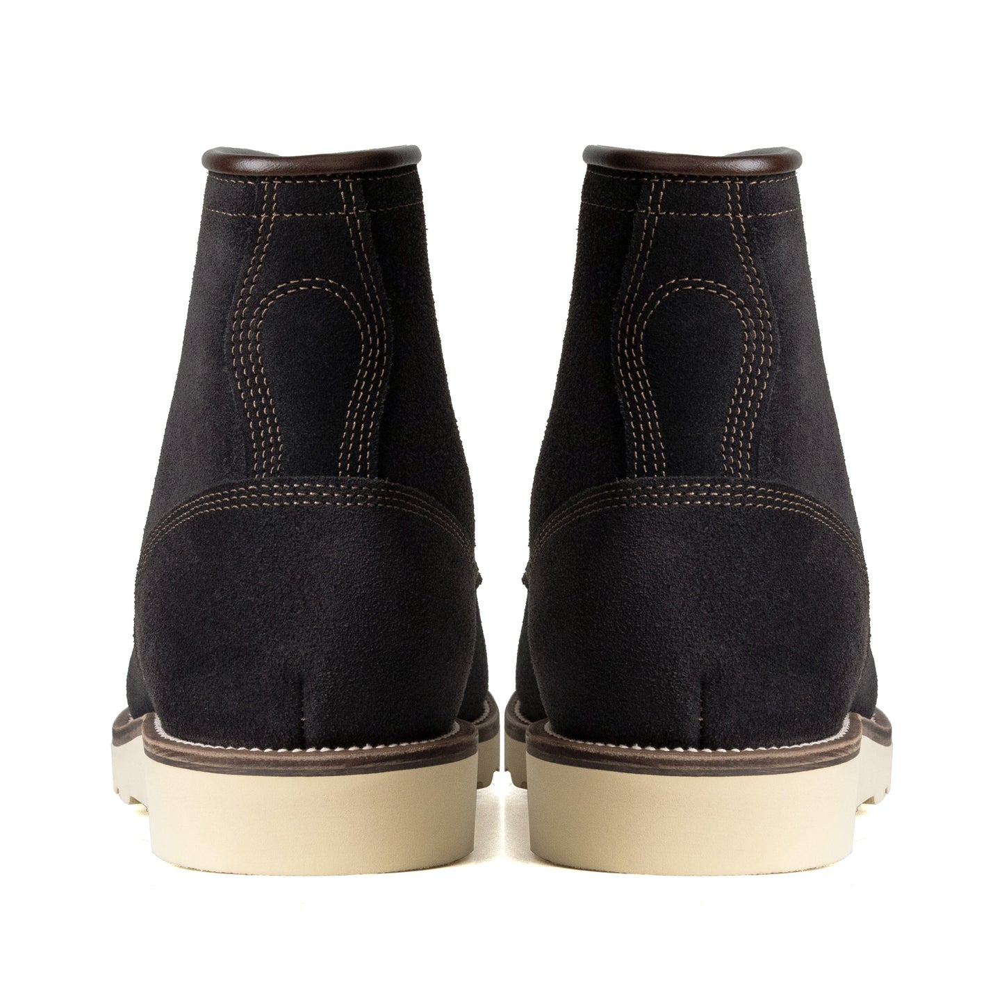 City MocToe Boot -luosjiet®boots - Black Oiled Nubuck Reverse(German)