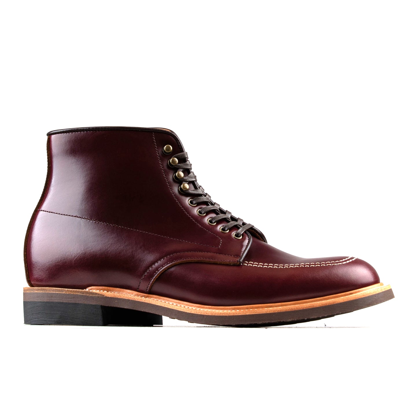 Indiana Jones MocToe Boot -luosjiet®boots -  Wine TeaCore OTA Cowhide