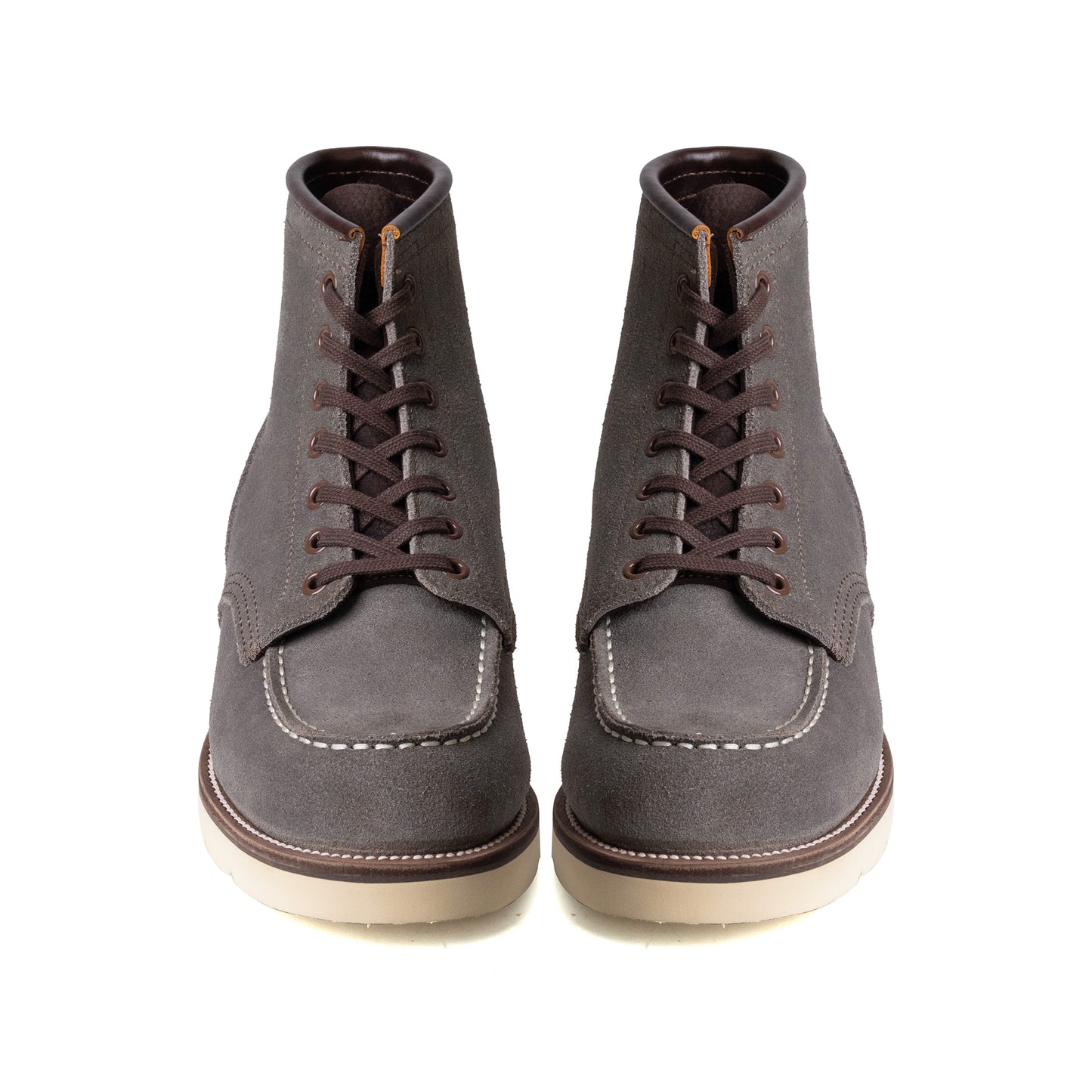 City MocToe Boot -luosjiet®boots - Grey Oiled Nubuck Reverse(German)