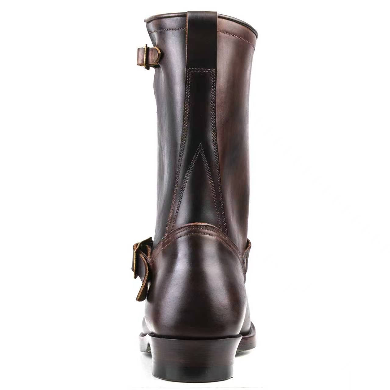 Engineer Boot EG02 - luosjiet®boots MTO - TeaCore (Hand Dyed) Oiled Nubuck