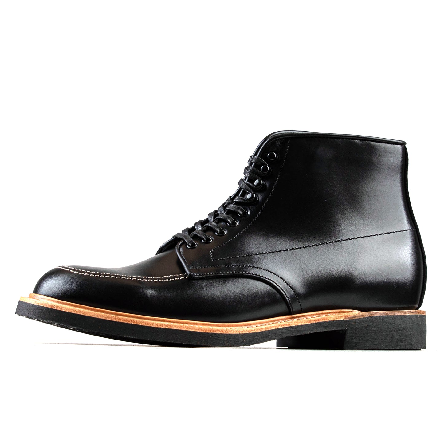 Indiana Jones MocToe Boot -luosjiet®boots -   Black OTA Cowhide