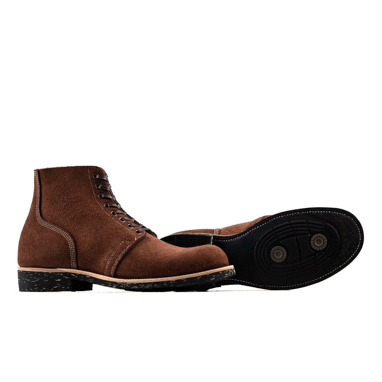 M1940 Boondoker Boot - luosjiet®boots MTO -  Brown Oiled Nubuck Reverse