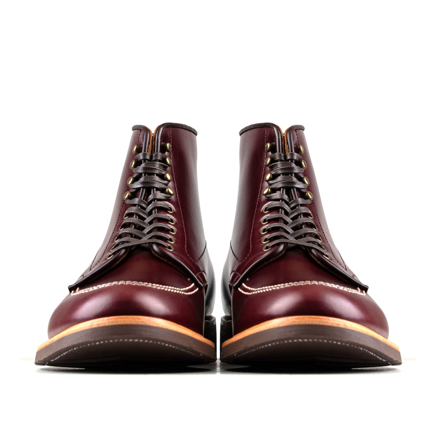 Indiana Jones MocToe Boot -luosjiet®boots -  Wine TeaCore OTA Cowhide